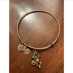 Alex and Ani Monkey Charm Bangle